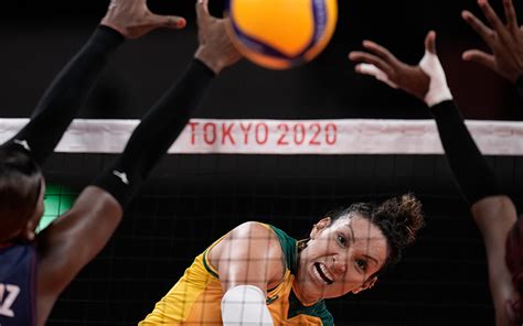 Volleyball player claims innocence over positive drug test.